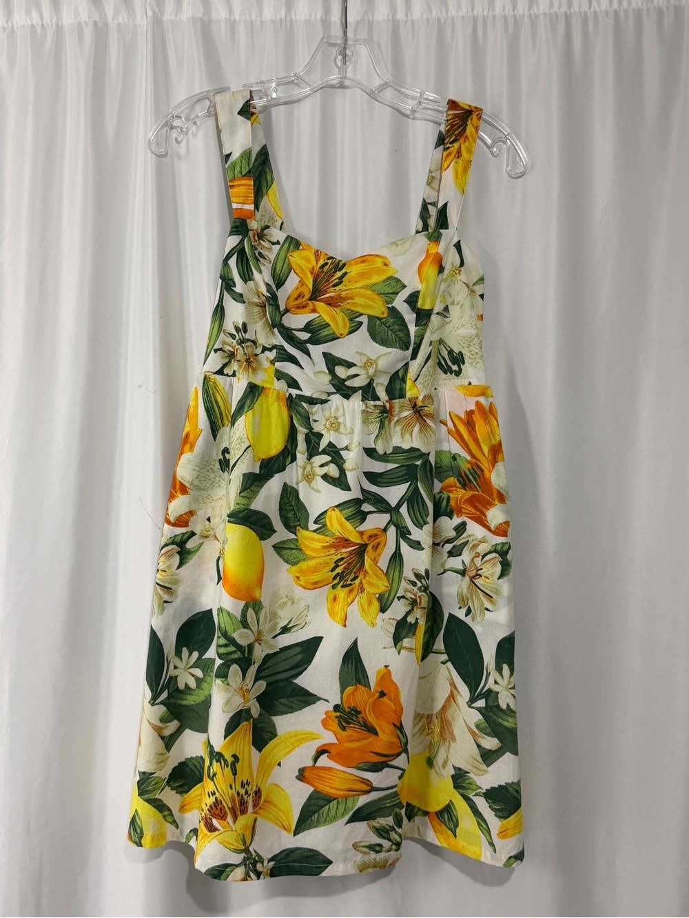 Marled Reunited Clothing Sleeveless Lined Floral Print Sundress Sz XS